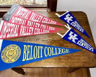 College penants (some SOLD)