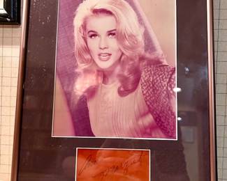 Vintage Ann Margaret picture and signature