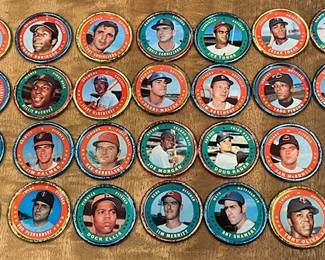 Late 60's baseball tokens