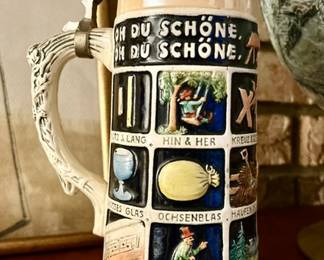 1956 German beer stein