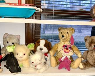 Vintage plush animals (some SOLD)