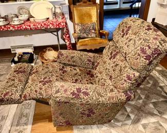 Lazy Boy recliner side view