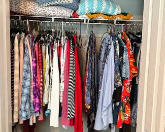 So many clothes and shoes