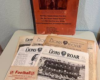 1940’s Gladewater “The Lions Roar” School Newspapers