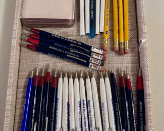 Humble and Exxon Oil Vintage Pencils