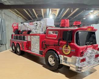 New Bright Rescue Boom Metro Fire Engine toy truck.
