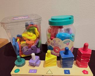 Melissa & Doug Shape Sorting and Stacking Toys 