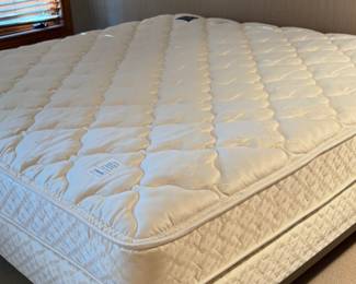 King Bed/ Mattress, Boxspring and frame. No head board 
