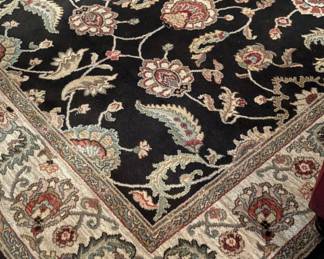 Karastan Ashara Collection Agra Black area rug