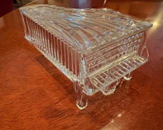 Crystal Piano Trinket Box 