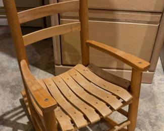 Vintage Children’s Rocking Chair 