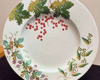 Bizzirri "Mirabella" round platter-Crate & Barrel