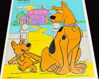 Vintage Playskol wood puzzle 