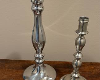 Armetale Pewter Candlesticks