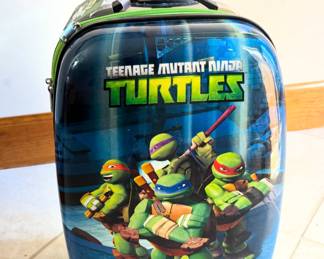 Teenage Mutant Ninja Turtles hardside carry-on luggage.