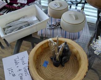 Nut cracker Bear bowl