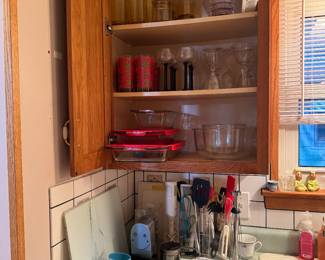 Kitchen, mcm glasses