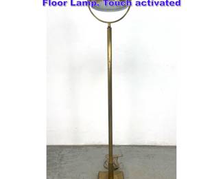 Lot 1089 Modernist Adjustable Dome Top Floor Lamp. Touch activated 