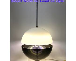 Lot 922 MidCentury Modern Table Lamp. Robert Welch for Lumitron style. 
