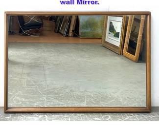 Lot 1117 Mid Century Modern Walnut Frame wall Mirror. 