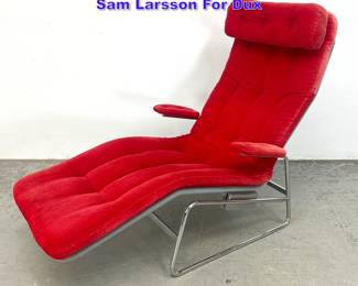 Lot 1124 Mid Century Feni Chaise Lounge By Sam Larsson For Dux 