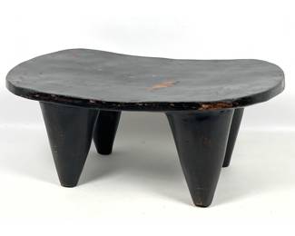 Lot 794 Small Solid wood rustic Senufo stool