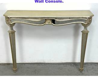 Lot 1133 Contemporary Louis XV style Wall Console.