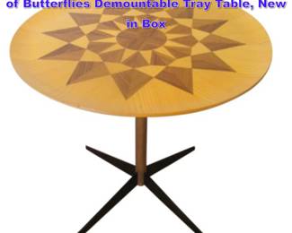 Lot 722 George Nelson Herman Miller Flock of Butterflies Demountable Tray Table, New in Box 