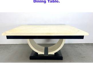 Lot 1151 Lee Weitzmanstyle art Deco Dining Table. 