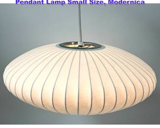 Lot 1034 George Nelson 18 Saucer Bubble Pendant Lamp Small Size, Modernica
