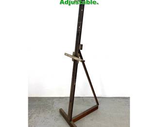 Lot 1542 Collapsible Wood Artist s Easel. Adjustable. 