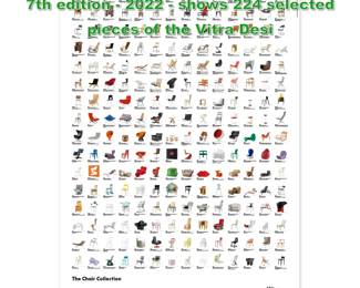 Lot 1513 Vitra The Chair Collection Poster 7th edition  2022  shows 224 selected pieces of the Vitra Desi