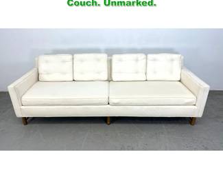 Lot 1506 Edward Wormley Dunbar Sofa Couch. Unmarked.