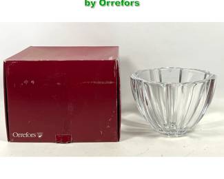 Lot 1876 Swedish Crystal fruit bowl by Orrefors