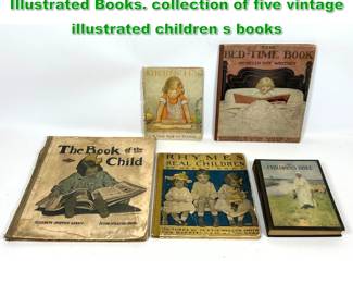 Lot 1823 5pcs Jessie Wilcox Smith Illustrated Books. collection of five vintage illustrated children s books 
