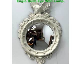 Lot 1588 Turner Wall Accessories Plastic Eagle Bulls Eye Wall Lamp. 