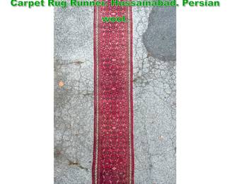 Lot 1599 2 9 X 19 Handmade Oriental Carpet Rug Runner. Hussainabad. Persian wool. 