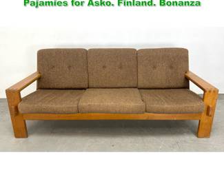 Lot 1496 Mid Century Modern Sofa Esko Pajamies for Asko. Finland. Bonanza