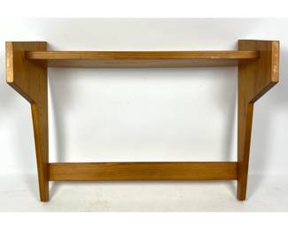 Lot 1436 Vintage French Pine Wall Shelf