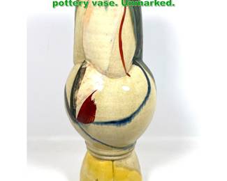Lot 1849 Will Levi Marshall Large studio pottery vase. Unmarked. 