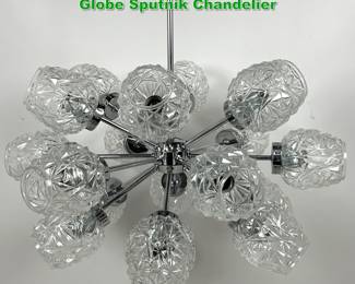 Lot 1411 Mid Century Modern German 18 Globe Sputnik Chandelier 