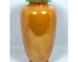 Lot 1742 Cowan Gold Luster Pottery Porcelain Vase. 