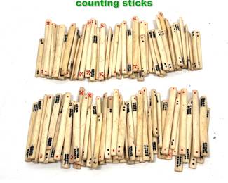 Lot 1687 Large Lot Chinese Mahjong counting sticks