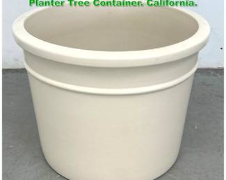 Lot 1554 Extra Large Gainey Ceramics Planter Tree Container. California.