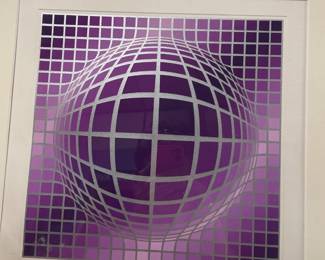 Victor Vaserely signed and numbered