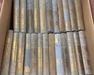 Collection of antique books