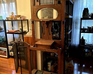 Antique Hall Tree