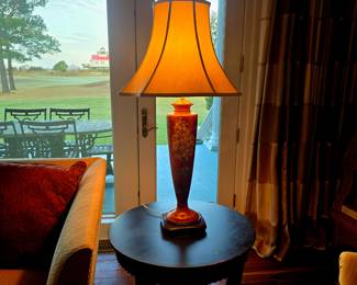 Black Habersham side tables. Pair $300 or $175 each.