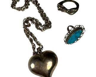 Sterling Silver Jewelry Lot