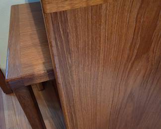 3-pc Danish Teak Occassional Table Set bid #65